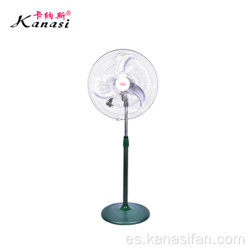 Ventilador de pie interior grande con pedestal eléctrico industrial de 18 pulgadas